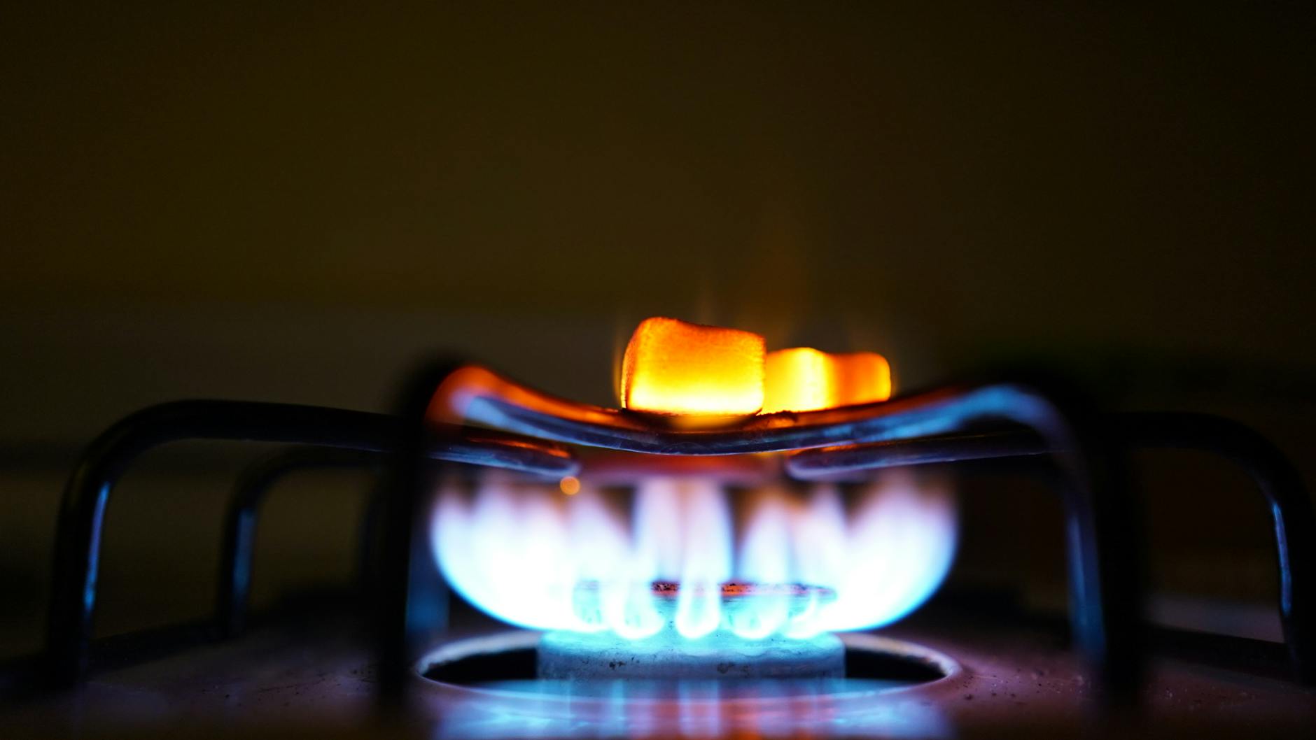 on gas burner