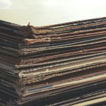 stack of cardboards