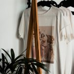 white crew neck shirt