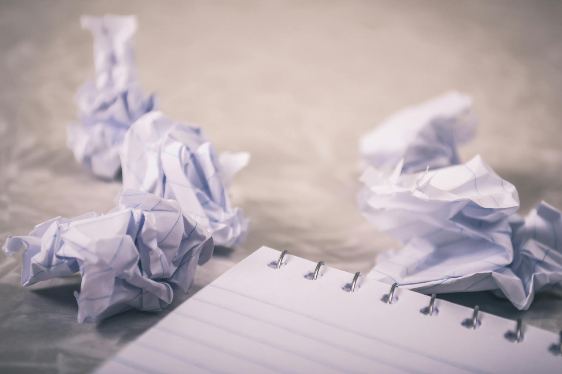 close up photography of crumpled paper