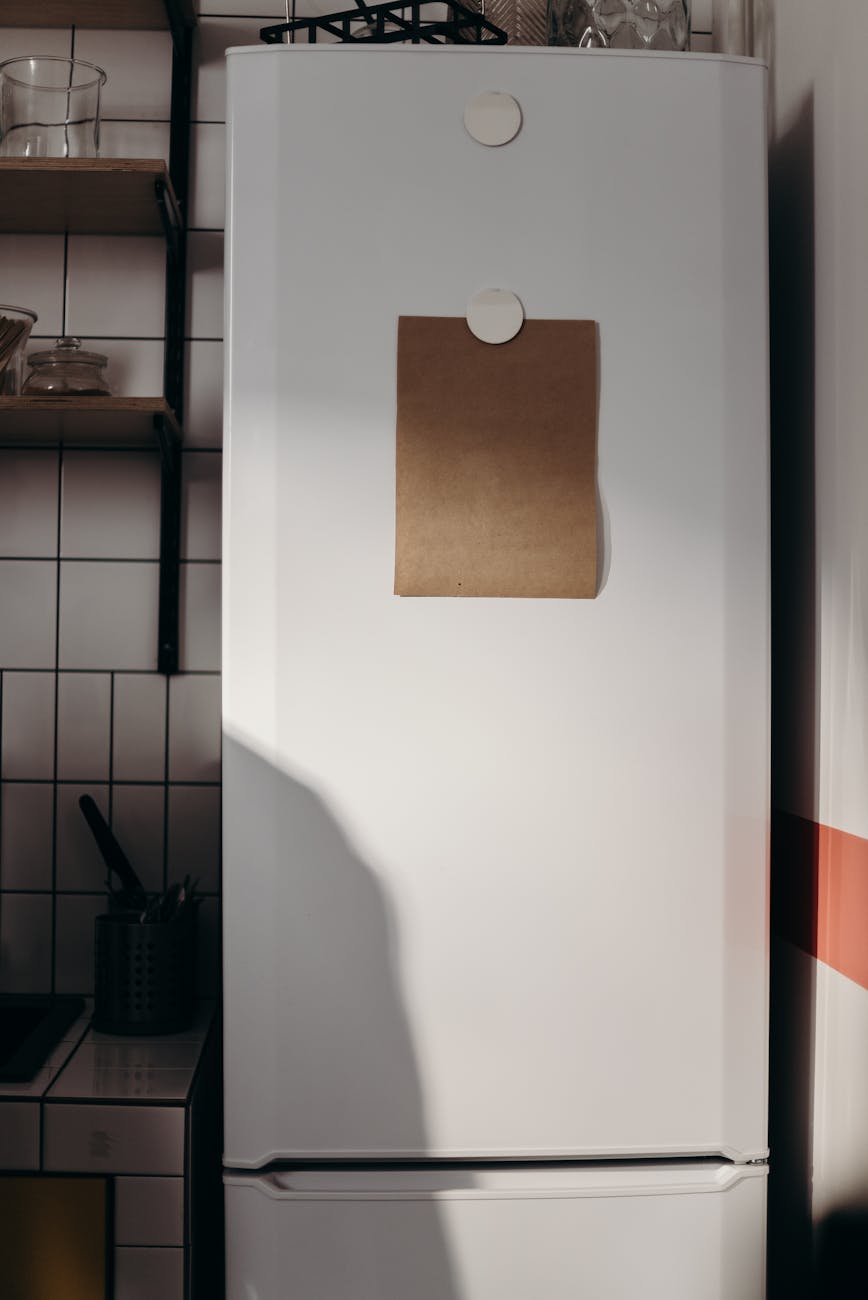 brown and white pendant lamp