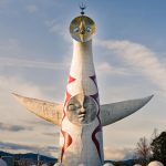 tower of the sun sculpture at expo park